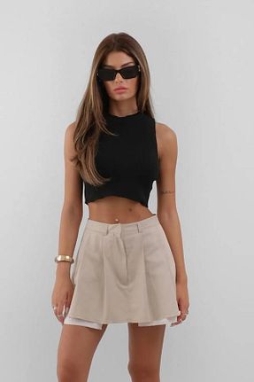 دامن طوسی زنانه پنبه پلی استر Secret Passion Lingerie - کد 868029208
