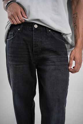 شلوار جین طوسی مردانه پاچه ساده NOMARC - کد 860258091