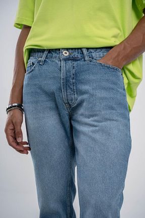شلوار جین آبی مردانه پاچه ساده NOMARC - کد 860257947