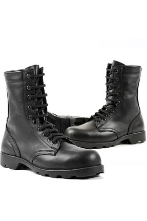 بوت برفی مشکی مردانه چرم خالص ÖZKAN - کد 868029379