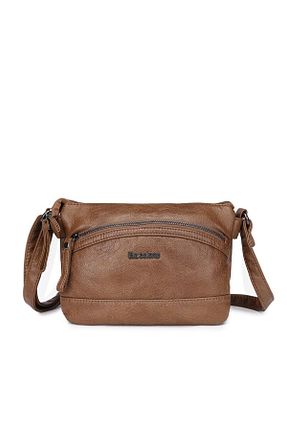 کیف پستچی قهوه ای زنانه BARCELONA 21K - کد 868728791