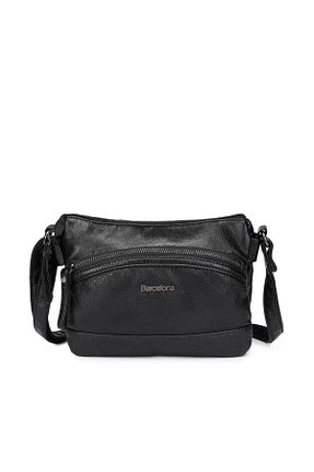 کیف پستچی مشکی زنانه BARCELONA 21K - کد 868058409