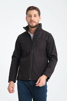 کاپشن مشکی مردانه رگولار H&A İSTANBUL - کد 862393764