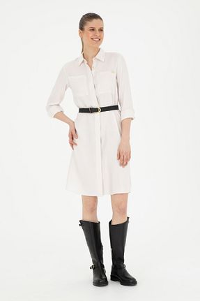 لباس بژ زنانه بافتنی U.S. Polo Assn. - کد 838549292
