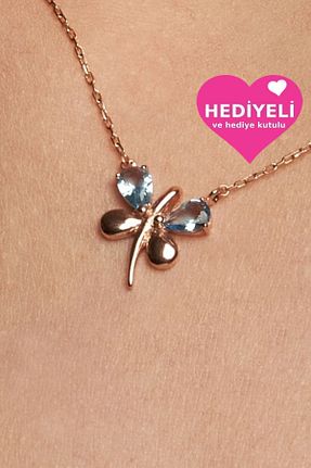 گردنبند نقره صورتی زنانه 925 عیار Jewelmim - کد 125403496
