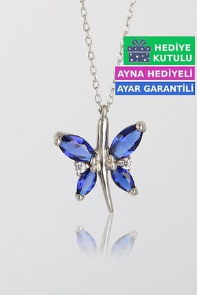گردنبند نقره سفید زنانه 925 عیار Jewelmim - کد 836336388