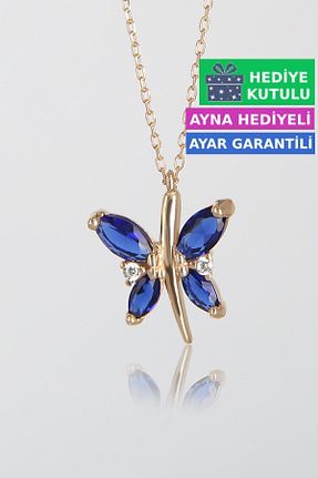 گردنبند نقره زرد زنانه 925 عیار Jewelmim - کد 836336419