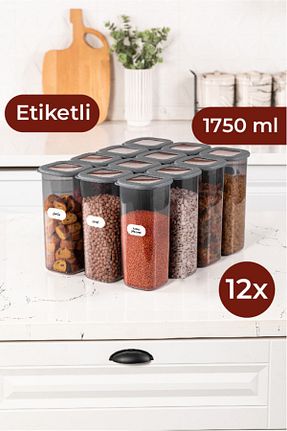 ظرف نگهداری طوسی پلاستیک Vienev - کد 131091209