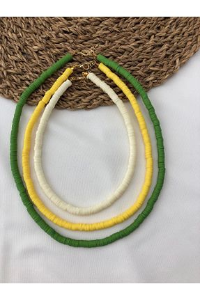 گردنبند جواهر سبز زنانه mrsflower jewelry - کد 466111352