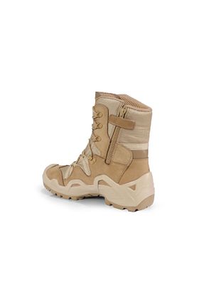 بوت / نیم بوت خاکی زنانه چرم مصنوعی U*FORCE - کد 868852263