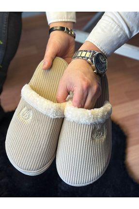 پاندوف بژ مردانه پارچه ای ARYALİSTORE - کد 868863690