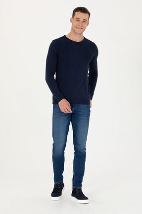 پلیور سرمه ای مردانه ساده U.S. Polo Assn. - کد 839391726