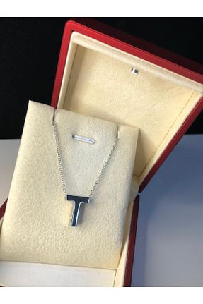 گردنبند استیل ( فولاد ) سفید زنانه استیل ضد زنگ vogutima - کد 868869283