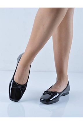 بابت بنفش زنانه چرم لاکی Şanslı Ayakkabıcılık - کد 868112811