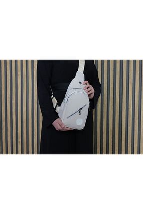 کیف کمری بژ زنانه پارچه ای Genel Markalar - کد 353602033