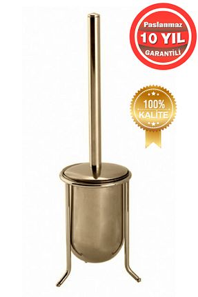 فرچه توالت طلائی فلزی ÇELİK BANYO - کد 868873681