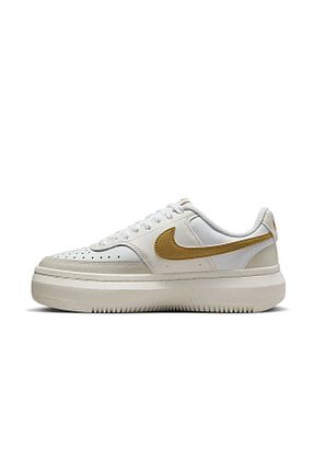 کفش اسنیکر بژ زنانه بند دار Nike - کد 817325034
