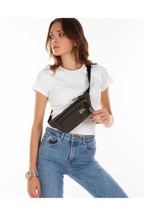 کیف کمری خاکی زنانه پارچه ای MODA - کد 868193665