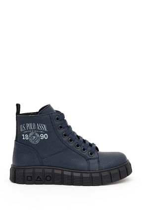 بوت / نیم بوت سرمه ای بچه گانه پلی اورتان U.S. Polo Assn. - کد 834661488