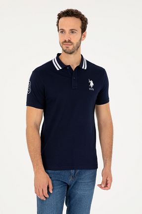 پولوشرت سرمه ای مردانه پارچه U.S. Polo Assn. - کد 838950438