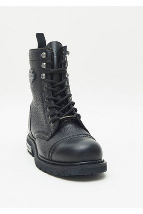 بوت / نیم بوت مشکی مردانه چرم خالص Harley Davidson - کد 1267038