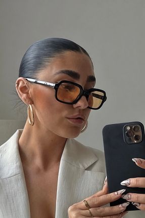 عینک آفتابی نارنجی زنانه UV400 REN EYEWEAR - کد 762049857