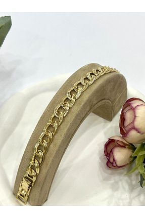دستبند استیل (فولاد) طلائی زنانه استیل (فولاد) XUPING JEWELRY - کد 868375933