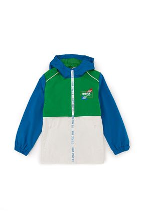کاپشن سبز بچه گانه پارچه ای U.S. Polo Assn. - کد 832498629