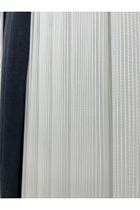 پرده توری سفید ریل دار FİENS - کد 364843743