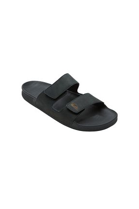 دمپائی اسپرت مشکی مردانه چرم مصنوعی Quiksilver - کد 853648309