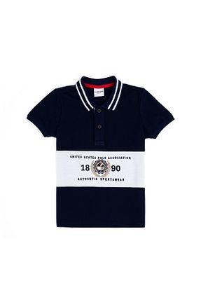 پولوشرت مشکی بچه گانه پارچه U.S. Polo Assn. - کد 839270293