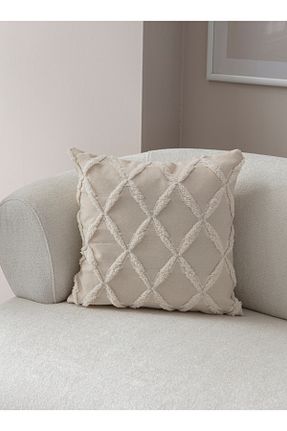 کوسن و روکش کوسن بژ کتان SWITA - کد 868412258