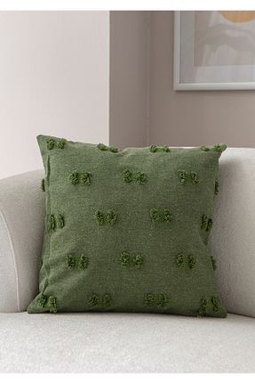 کوسن و روکش کوسن سبز کتان SWITA - کد 868411689