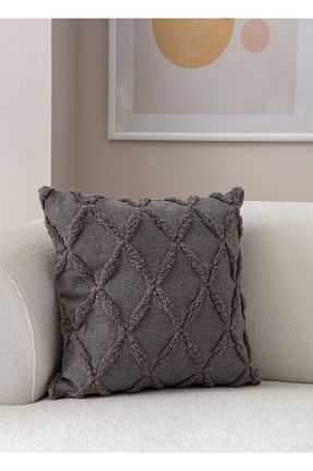 کوسن و روکش کوسن طوسی کتان SWITA - کد 868412116