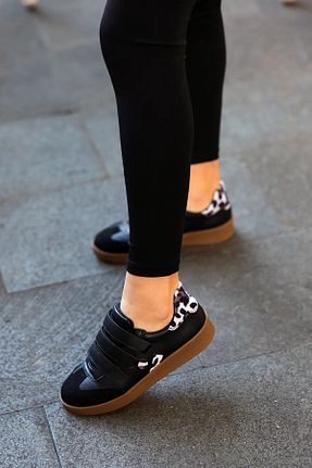 کفش اسنیکر مشکی زنانه چسبی EREN SHOES BAG - کد 864294401