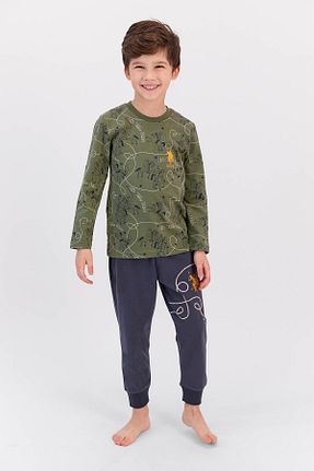 ست لباس راحتی خاکی بچه گانه ساده U.S. Polo Assn. - کد 133773913
