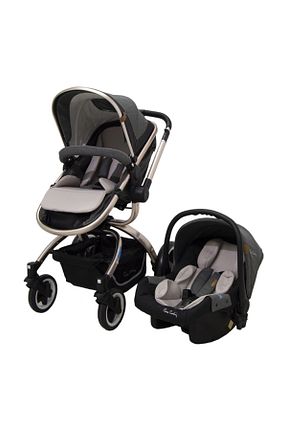 سیستم مسافرتی کالسکه کودک طوسی Çift Yönlü Pierre Cardin - کد 133966636