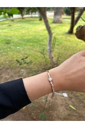 دستبند استیل (فولاد) صورتی استیل ضد زنگ Moonjy - کد 868432170