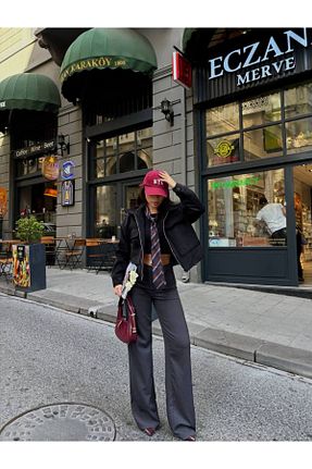 کت مشکی زنانه رگولار msm fashion - کد 868477158