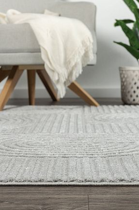 فرش طوسی آنتی آلرژی Koza Halı - کد 848204923