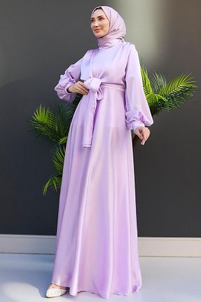 لباس حجاب بنفش زنانه Kalem giz astore - کد 868529328