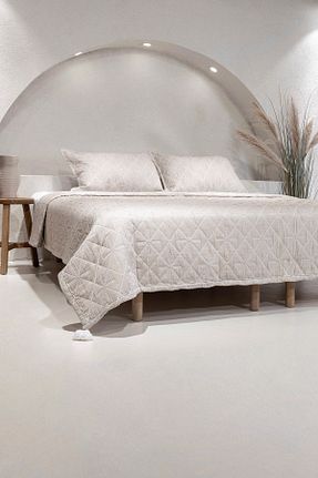 روتختی دونفره بژ پنبه ای Koza Home - کد 754760736