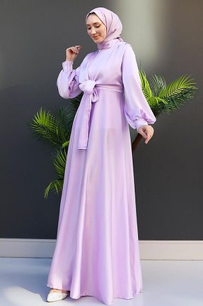 لباس حجاب بنفش زنانه Kalem giz astore - کد 868529328