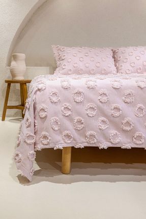 روتختی دونفره صورتی پنبه ای Koza Home - کد 760961623