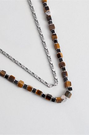 گردنبند استیل ( فولاد ) متالیک مردانه استیل ضد زنگ So Chic - کد 868534769