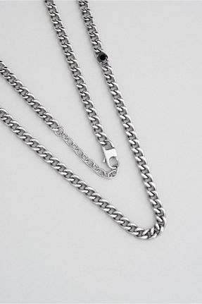 گردنبند استیل ( فولاد ) قرمز مردانه استیل ضد زنگ So Chic - کد 869193826