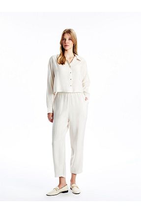 شلوار نباتی زنانه پارچه LC Waikiki - کد 866796977