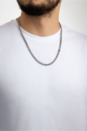 گردنبند استیل ( فولاد ) قرمز مردانه استیل ضد زنگ So Chic - کد 869193826