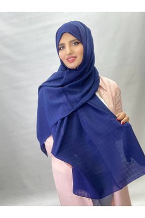 شال سرمه ای زنانه کرپ ALDAİR - کد 868559871