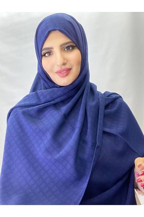 شال سرمه ای زنانه کرپ ALDAİR - کد 868559871